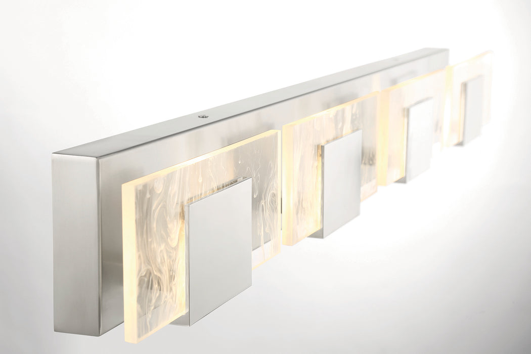 Eurofase 45347-027 Kasha 37" Chrome LED Vanity Light