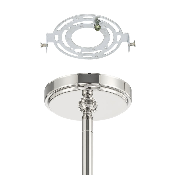 Chandelier Thesis 207349A Stockholm 40 inch 13 light Polished Nickel Chandelier with Opal Glass Shades THESIS