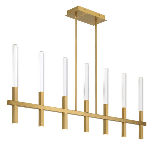 Eurofase 46476-036 Benicio 46" Brushed Gold LED Chandelier
