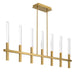 Eurofase 46476-036 Benicio 46" Brushed Gold LED Chandelier