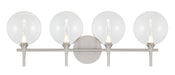 Eurofase 48917-018 Iissa 4-Light Satin Nickel LED Vanity Light