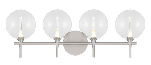 Eurofase 48917-018 Iissa 4-Light Satin Nickel LED Vanity Light