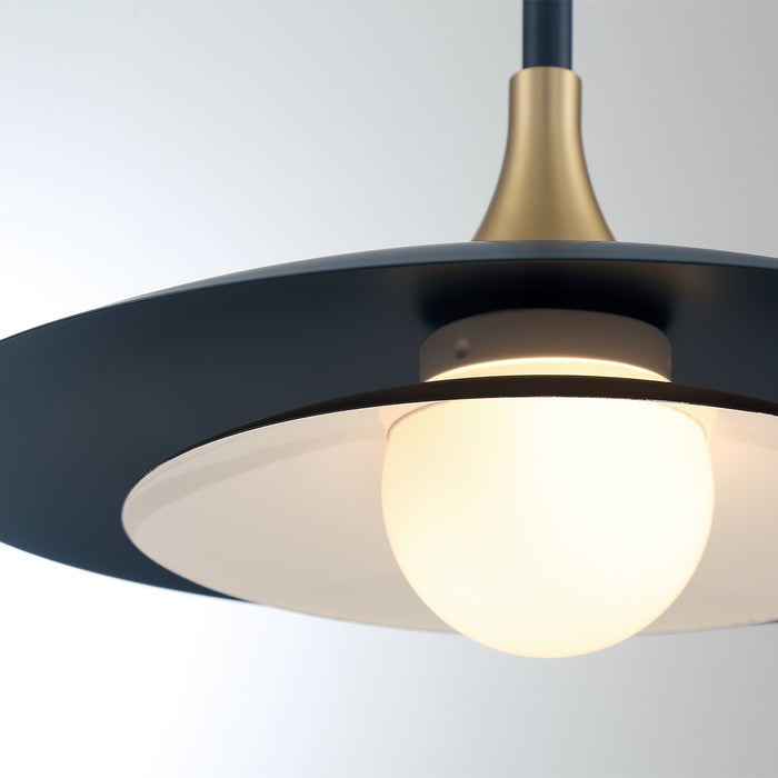 Eurofase 46441-027 Welsh 18" Matte Blue LED Pendant Light