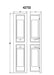 Eurofase 42732-013 Ren 36" Powder Coat Black Outdoor Wall Light