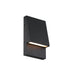 Eurofase 49240-023 Nanton 9" Sand Black LED Outdoor Wall Light
