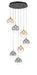 Eurofase 48928-045 Iissa 21" Gold LED Chandelier