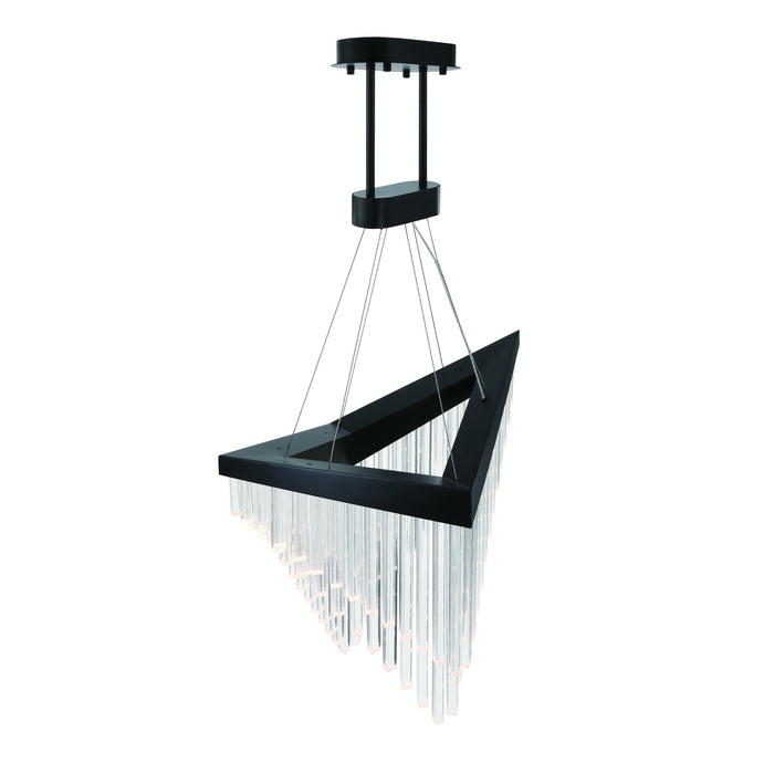 Eurofase 47187-023 Vivien 32" Matte Black LED Chandelier