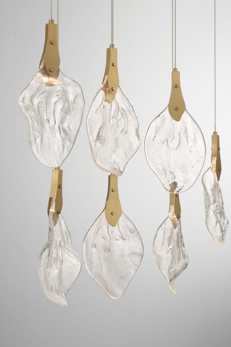 Eurofase 50103-020 Jateo 51" Gold LED Chandelier