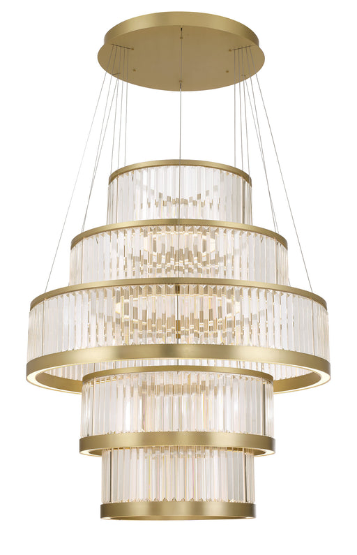 Eurofase 49350-012 Empra 47" Gold LED Chandelier
