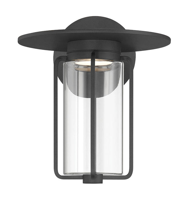 Eurofase 49843-019 Florin 10" Sand Black LED Outdoor Wall Light