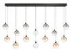 Eurofase 48939-045 Iissa 72" Matte Black LED Chandelier