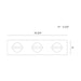 Eurofase 37069-018 Ryder 20" Chrome LED Vanity Light