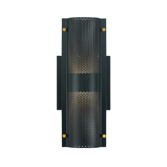 Eurofase 46460-011 Westcliffe 12" Gold-Black Mix LED Outdoor Wall Light