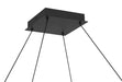 Eurofase 50052-028 Neoness 34" Matte Black LED Chandelier