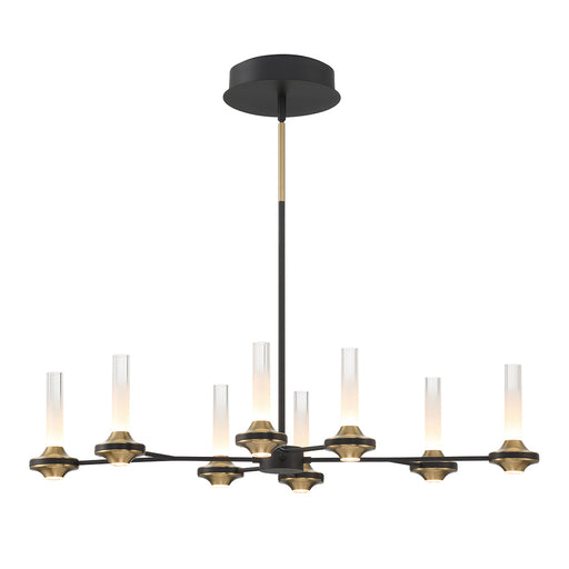 Eurofase 45714-016 Torcia 36" Matte Black LED Chandelier