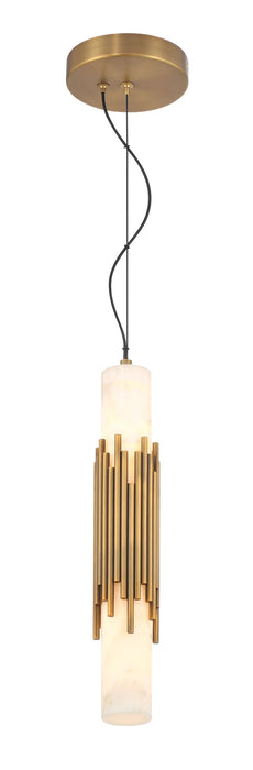 Eurofase 50352-029 Venna 17" Antique Brass LED Pendant Light