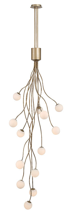 Eurofase 50256-020 Athena 28" Antique Gold LED Chandelier
