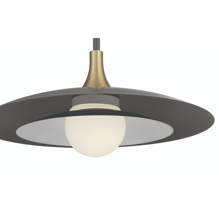 Eurofase 46785-039 Welsh 30" Matte Grey LED Pendant Light