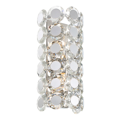 Eurofase 44283-018 Perrene 19" Chrome Wall Sconce