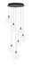 Eurofase 48929-011 Iissa 21" Matte Black LED Chandelier