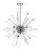 Chandelier Z-Lite 4003-10CH Chrome Burst 10 Light Chandelier Z-Lite