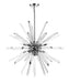 Chandelier Z-Lite 4003-10CH Chrome Burst 10 Light Chandelier Z-Lite