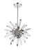 Chandelier Z-Lite 4003-4CH Chrome Burst 4 Light Chandelier Z-Lite