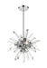 Chandelier Z-Lite 4003-4CH Chrome Burst 4 Light Chandelier Z-Lite