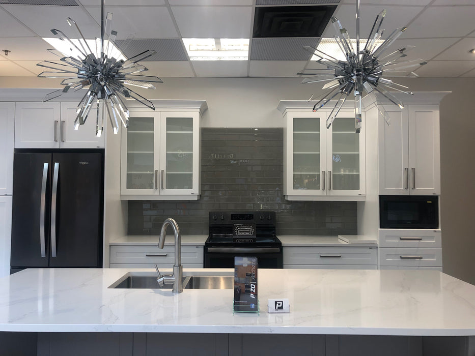 Chandelier Z-Lite 4003-6CH Chrome Burst 6 Light Chandelier Z-Lite