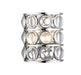 Wall Sconce Z-Lite 4004-2S-CH Chrome Eternity 2 Light Wall Sconce Z-Lite