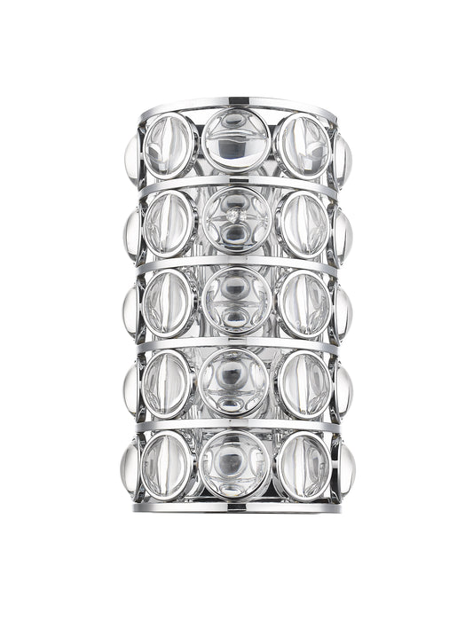 Wall Sconce Z-Lite 4004-4S-CH Chrome Eternity 4 Light Wall Sconce Z-Lite