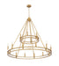 Chandelier Z-Lite 4005-18SBR Signature Brass Dennison 18 Light Chandelier Z-Lite