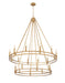 Chandelier Z-Lite 4005-20SBR Signature Brass Dennison 20 Light Chandelier Z-Lite