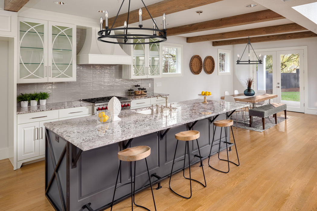 Chandelier Z-Lite 4005-6MB Matte Black Dennison 6 Light Chandelier Z-Lite