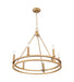 Chandelier Z-Lite 4005-6SBR Signature Brass Dennison 6 Light Chandelier Z-Lite