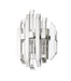 Wall Sconce Z-Lite 4006S-PN Polished Nickel Bova 2 Light Wall Sconce Z-Lite