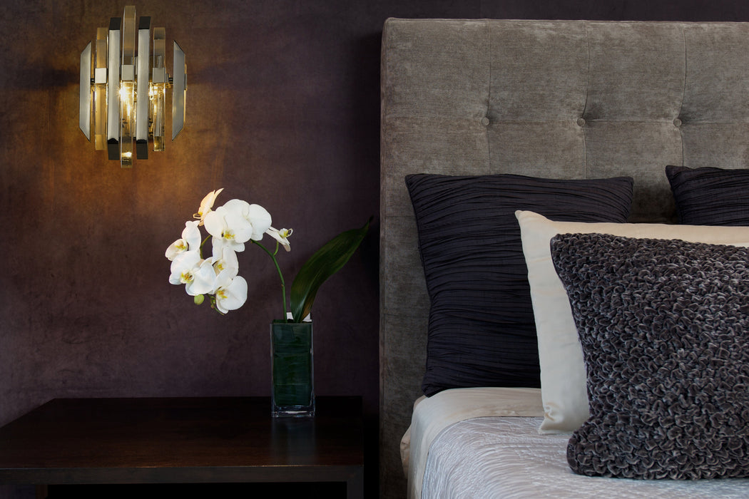 Wall Sconce Z-Lite 4006S-PN Polished Nickel Bova 2 Light Wall Sconce Z-Lite