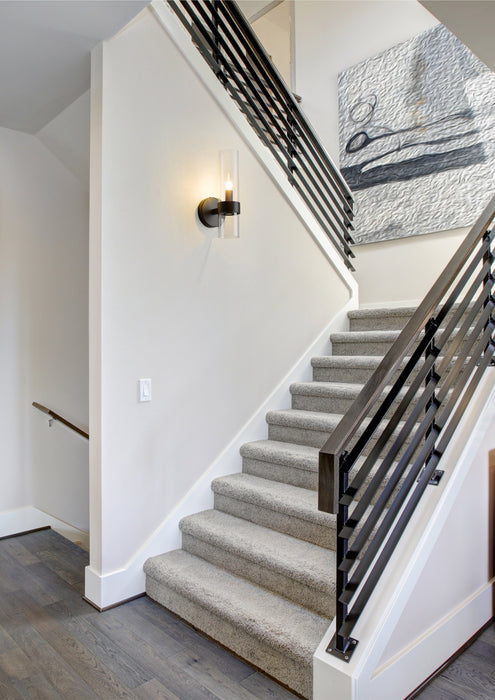 Wall Sconce Z-Lite 4008-1S-MB Matte Black Datus 1 Light Wall Sconce Z-Lite