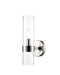 Wall Sconce Z-Lite 4008-1S-PN Polished Nickel Datus 1 Light Wall Sconce Z-Lite