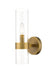 Wall Sconce Z-Lite 4008-1S-RB Rubbed Brass Datus 1 Light Wall Sconce Z-Lite