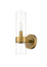 Wall Sconce Z-Lite 4008-1S-RB Rubbed Brass Datus 1 Light Wall Sconce Z-Lite