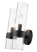 Wall Sconce Z-Lite 4008-2S-MB Matte Black Datus 2 Light Wall Sconce Z-Lite