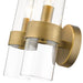 Wall Sconce Z-Lite 4008-2S-RB Rubbed Brass Datus 2 Light Wall Sconce Z-Lite
