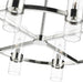 Chandelier Z-Lite 4008-8PN Polished Nickel Datus 8 Light Chandelier Z-Lite