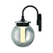 Eurofase 47196-018 Caswell 14" Powder Coat Black LED Outdoor Wall Light