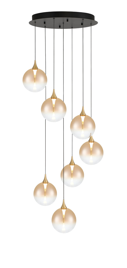 Eurofase 48928-038 Iissa 21" Gold LED Chandelier
