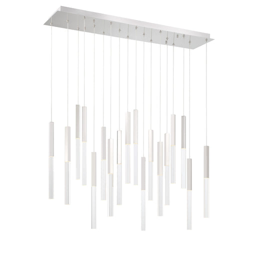 Eurofase 46771-032 Benicio 42" Polished Nickel LED Chandelier