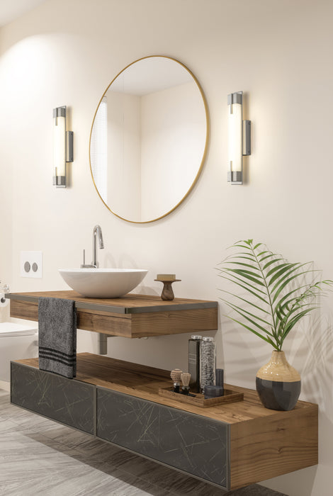 Vanity Z-Lite 4100-18W-BN-LED Brushed Nickel Chase 1 Light Vanity Z-Lite