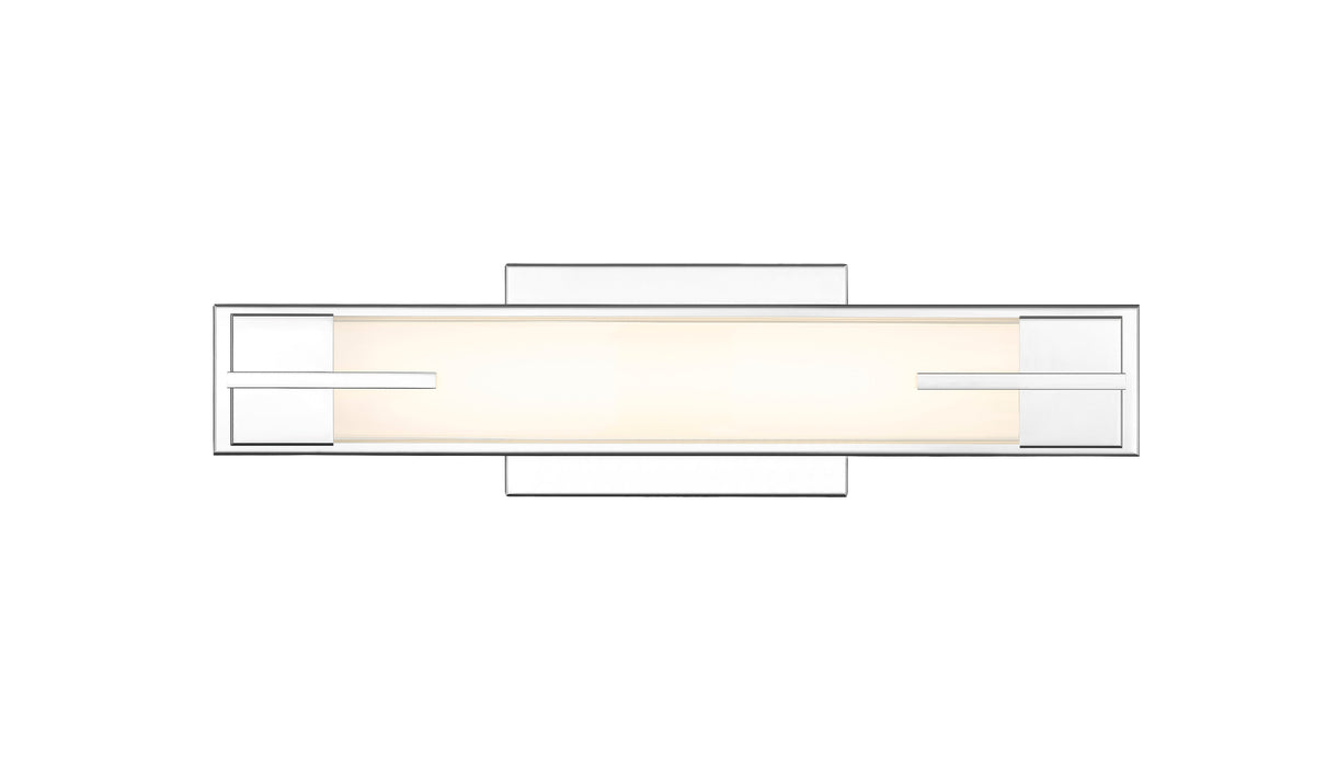 Vanity Z-Lite 4100-18W-CH-LED Chrome Chase 1 Light Vanity Z-Lite
