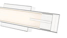 Vanity Z-Lite 4100-18W-CH-LED Chrome Chase 1 Light Vanity Z-Lite